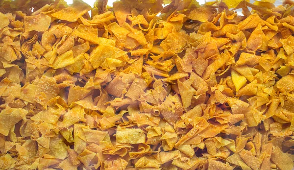 Krokante chip diepe gebakken — Stockfoto