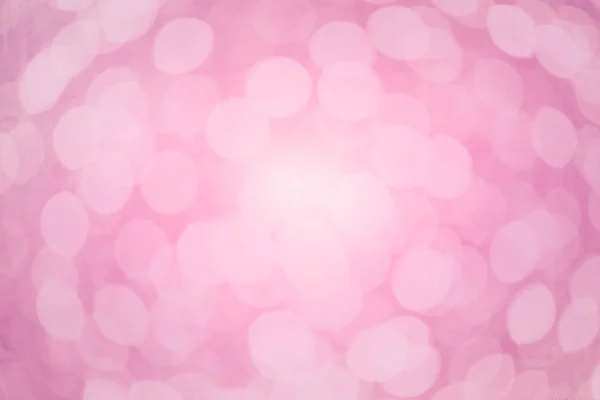 粉色甜模糊为背景的散景 — 图库照片