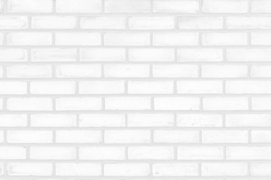 beyaz boya temiz tuğla duvar arka planı için.