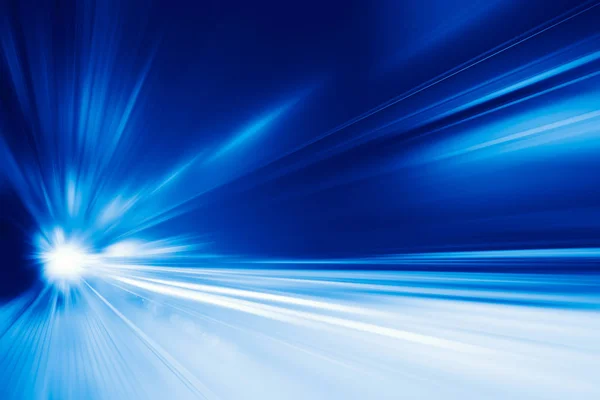 Wysokiej prędkości biznesowych i koncepcji technologii, przyspieszenie super szybki szybki samochód jazdy motion blur z światło Abstrakcja najszybszy na tło. — Zdjęcie stockowe