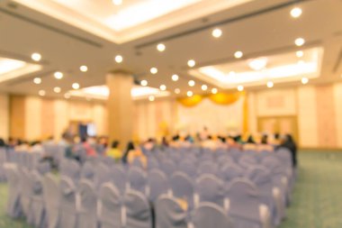 Tay lüks otel Kongre salonunda düğün töreni bulanıklık.