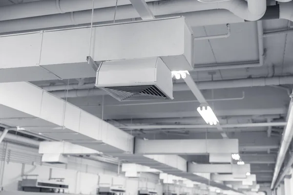 Bina iç havalandırma, Klima boru hattı sistemi hava akışı endüstriyel tasarım.