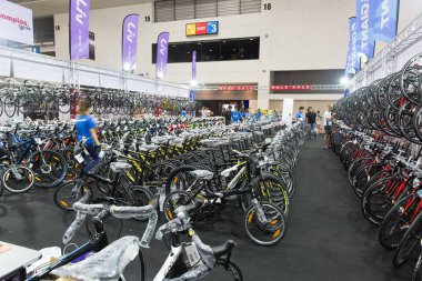 Uluslararası Bangkok Bisiklet 9 2017. En büyük Bisiklete binme Bisiklet Fuarı'nda Tayland, eğilim ve Bisiklete binme popüler ve bisiklet baba Asya için Pazar tüketici bisiklet yeni büyük hedeftir.