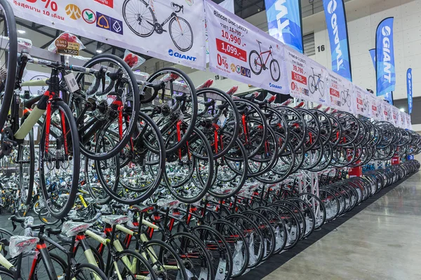 국제 방콕 9 2017 자전거. 큰 자전거 자전거 박람회에 태국, 추세의 자전거 인기 아빠 아시아 자전거는 자전거 시장 소비자의 새로운 큰 목표. — 스톡 사진