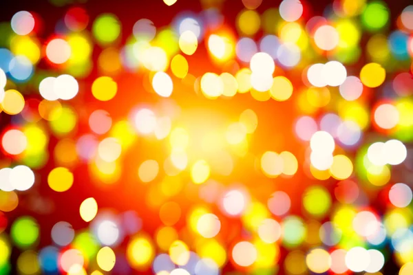 Bokeh borrão colorido. vida noturna cores embaçadas vívidas noite . — Fotografia de Stock