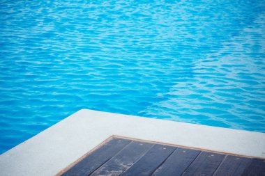 mavi su havuzu tatil yaz arka plan
