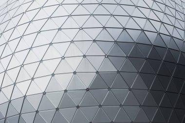 geometri alüminyum kompozit malzeme (Acm) ofis binası dış yanıcı kaplama.