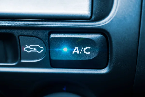 Auto Ac airconditioner knop — Stockfoto