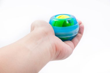 Gyro bilek topu egzersiz.