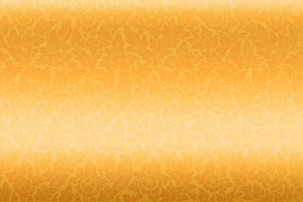Patrón tailandés color dorado para fondo — Foto de Stock