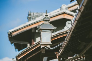 Vintage tarzı Japonya retro lamba Kyoto City