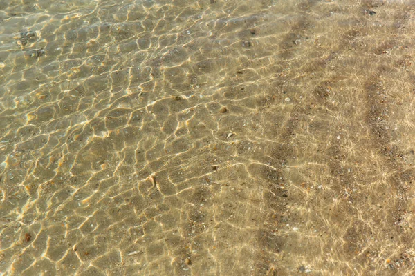 Patrón de textura de agua de mar clara — Foto de Stock