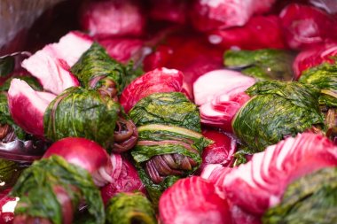 turp turşu Japon sebze koruma gıda