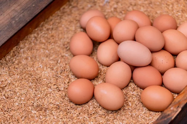 Grupp Ägg Salu Japanska Marknaden — Stockfoto