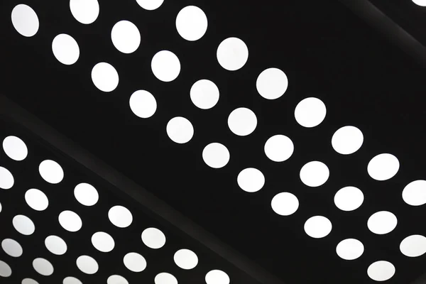 Vit Cirkel Prick Ljus Hål Abstract För Bakgrund — Stockfoto
