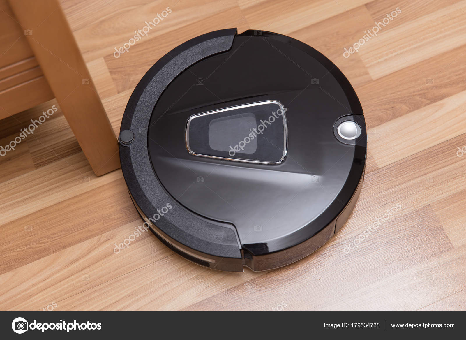 Intelligent Robotic Vacuum Cleaner Programming Clean Floor Impact