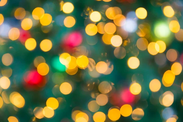 Natal Blur Bokeh Light Ano Novo Abstrato Feriado Para Fundo — Fotografia de Stock