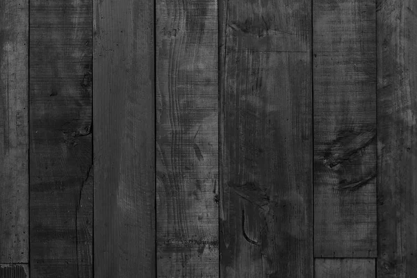 Dark Black Wood Background — Stock Photo, Image