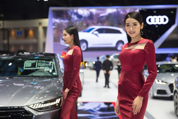 Bangkok International Motor Show 2018 Met Mooie Aziatische Vrij Populaire — Stockfoto