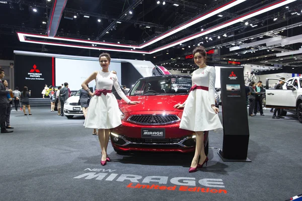 Bangkok International Motor Show 2018 Met Mooie Aziatische Vrij Populaire — Stockfoto