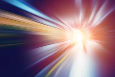 hareket bulanıklığı hızlı hızlı iş için gerçekleştirmek şekilde kavramı soyut arka plan için dışarı.