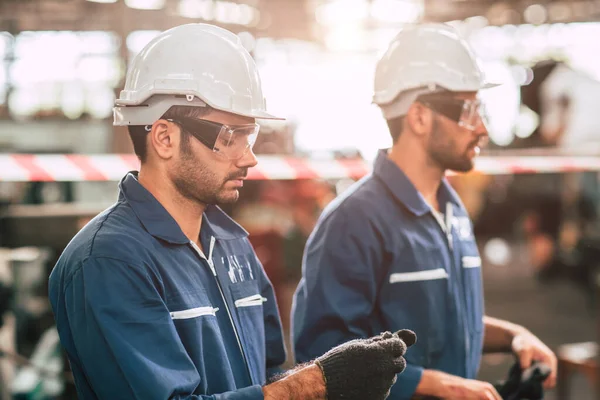 Jefe Ingeniero Líder Obrero Retrato Confianza Mismo Aspecto Profesional Con — Foto de Stock