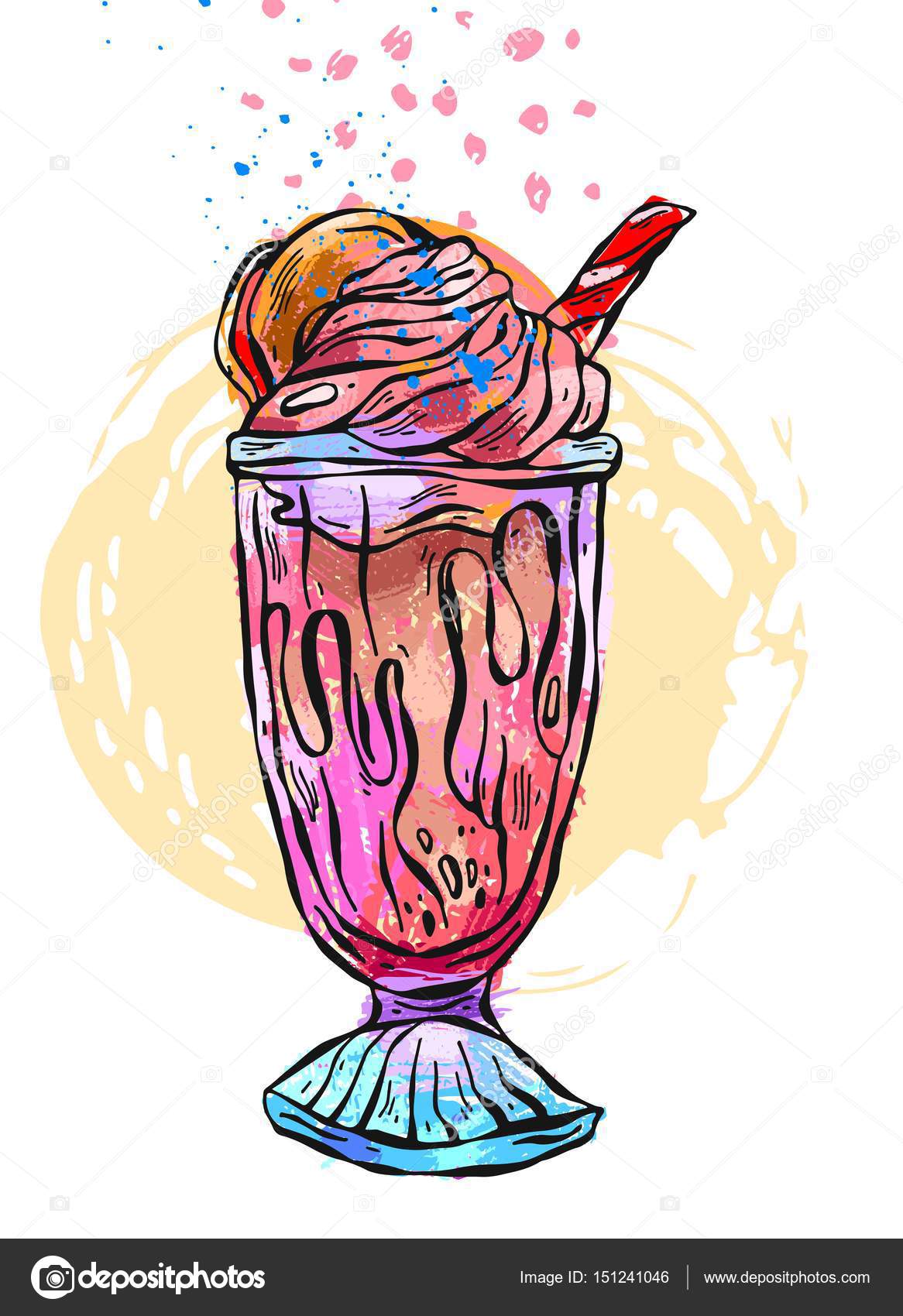 Featured image of post Milkshake Drawing For Kids There are 105 milkshake clipart for sale on etsy and they cost sgd 4 71 on average
