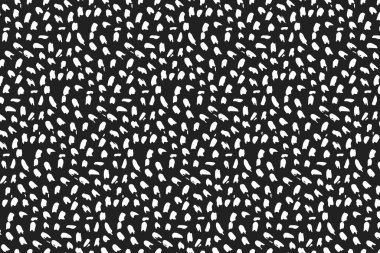 Vektör kusursuz desen. Yuvarlak fırça darbeleriyle soyut arkaplan.