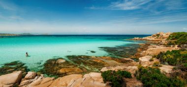 Karidi beach Vourvourou, Sithonia, Yunanistan