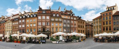 Eski şehir Pazar Meydanı, Varşova, Polonya