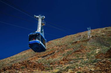 Teleferik volkan Teide Tenerife için