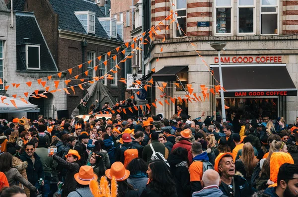 День короля, Амстердам — стоковое фото