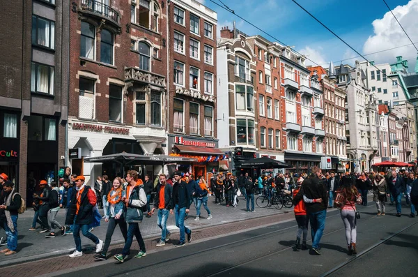 День короля, Амстердам — стоковое фото