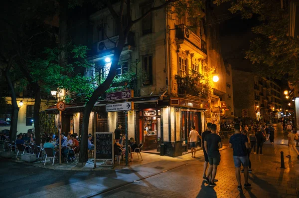 Vida nocturna en Valencia, España —  Fotos de Stock