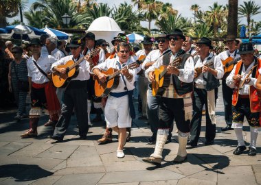 Yerel halk Tenerife, Kanarya Adaları, Tenerife günü kutlamak