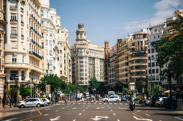 Městský život Valencia Valencia, Španělsko — Stock fotografie