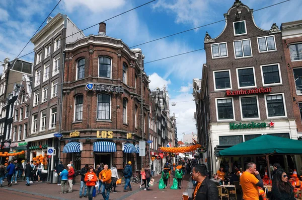 Day of the King, Amsterdam — Stock Photo, Image