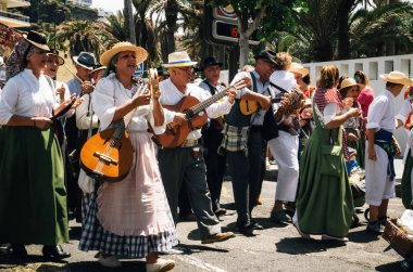 Yerel halk Tenerife, Kanarya Adaları, Tenerife günü kutlamak