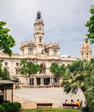 City hall içinde Valencia, İspanya