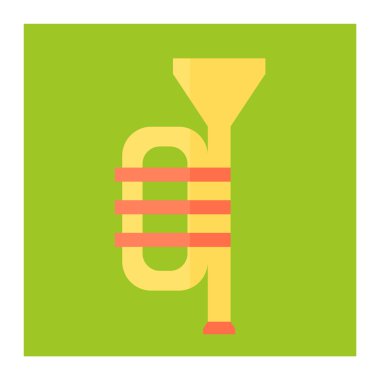 renkli trompet simgesi