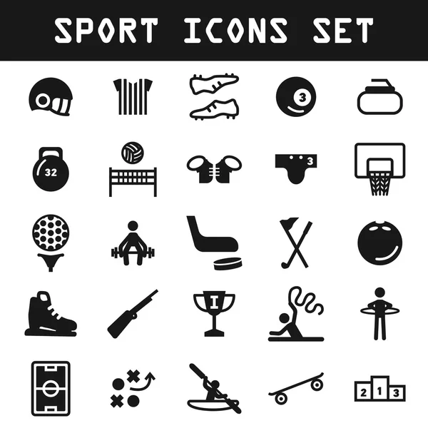 big sport icon set