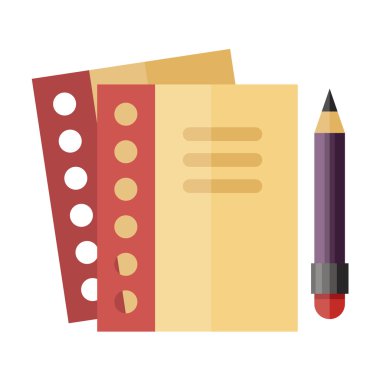 Senaryo renkli düz simgesi