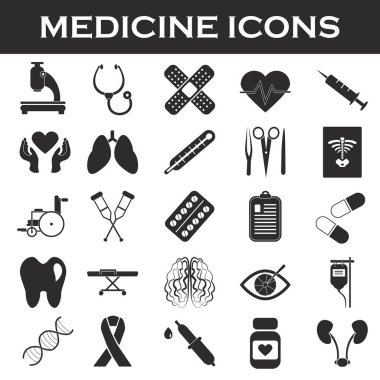 Tıp Icon set