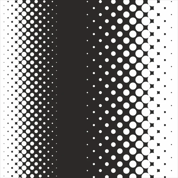 Soyut geometrik siyah-beyaz grafik tasarım yazdırma noktalı resim
