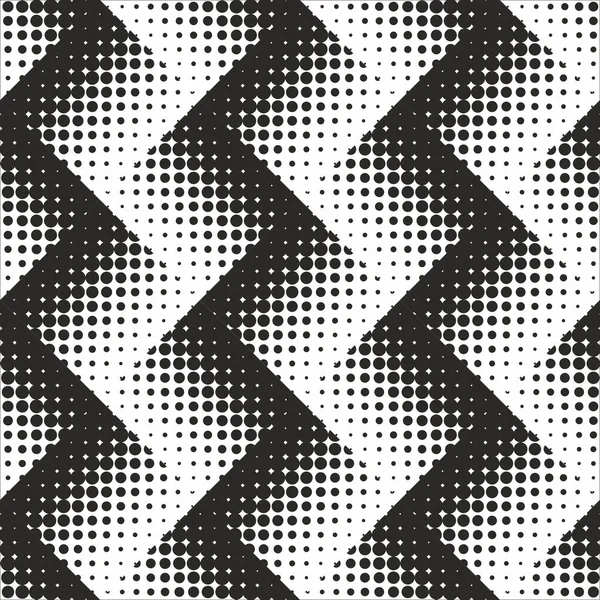 Soyut geometrik siyah-beyaz grafik tasarım yazdırma noktalı resim