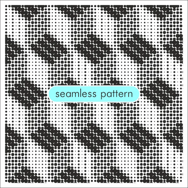 Seamless patterns with halftone dots _ 19 — стоковый вектор