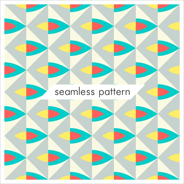 Vector seamless geometrical patterns. Abstract fashion texture_14 — Stock Vector