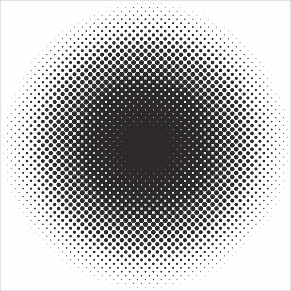 Soyut geometrik siyah-beyaz grafik tasarım yazdırma noktalı resim