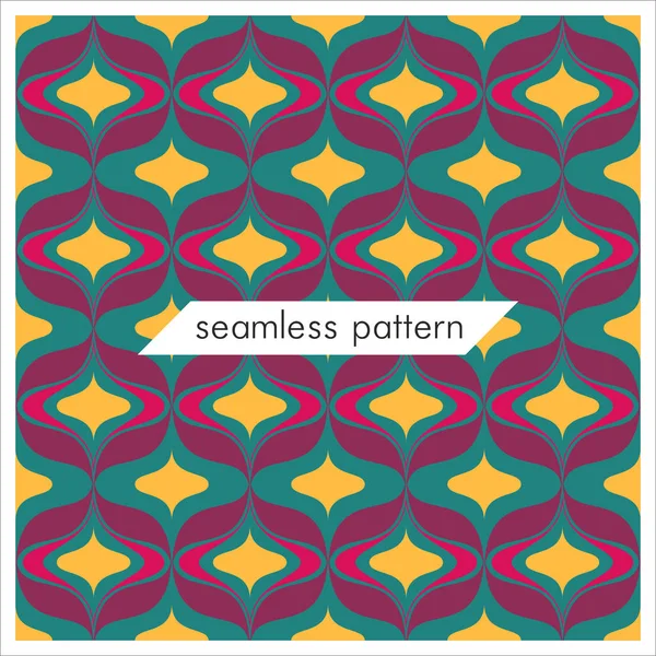 Vector seamless geometrical patterns. Abstract fashion texture_27 — Stock Vector