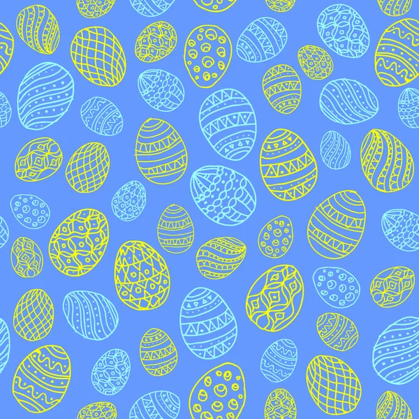 Paskalya eggs_4 ile sorunsuz arka plan